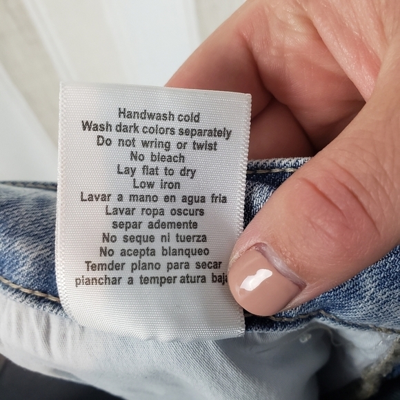 Judy Blue Star Embroidered‎ Skinny Jeans Blue Size 25 - Picture 9 of 10